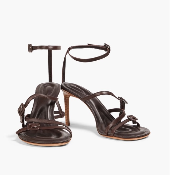 Jacquemus Shoes - Jacquemus Leather Heeled Sandals